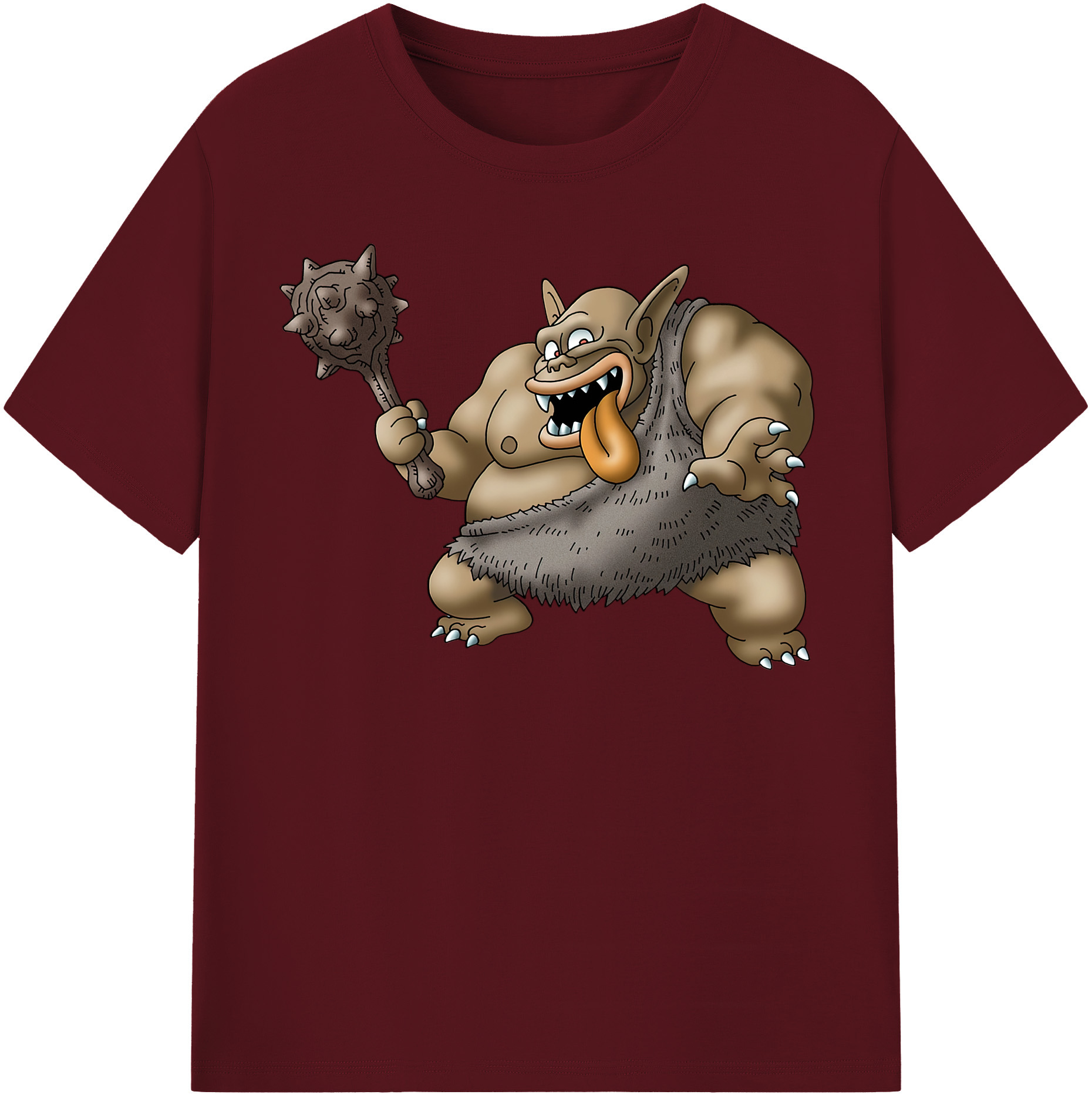 （画像用） ドラゴンクエスト Doragon Kuesuto Dragon Quest 綿100％半袖Tシャツ（フロントプリント）